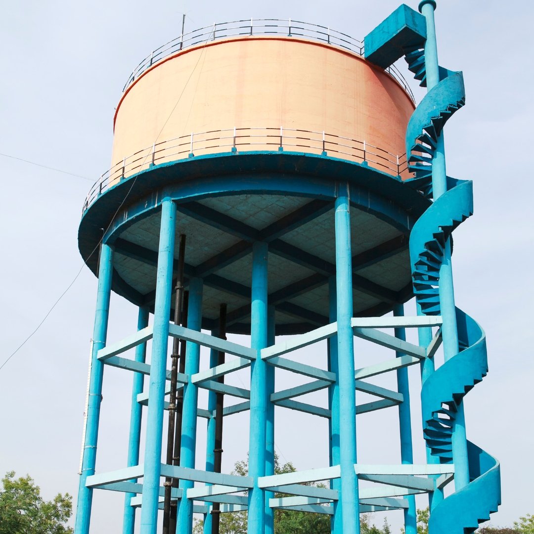 Office Building Water Tank Cleaning